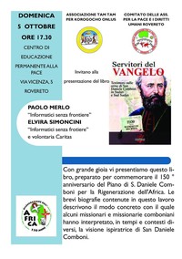 TAM TAM per Korogocho - libro sulla visione ispiratrice di San Daniele Combon