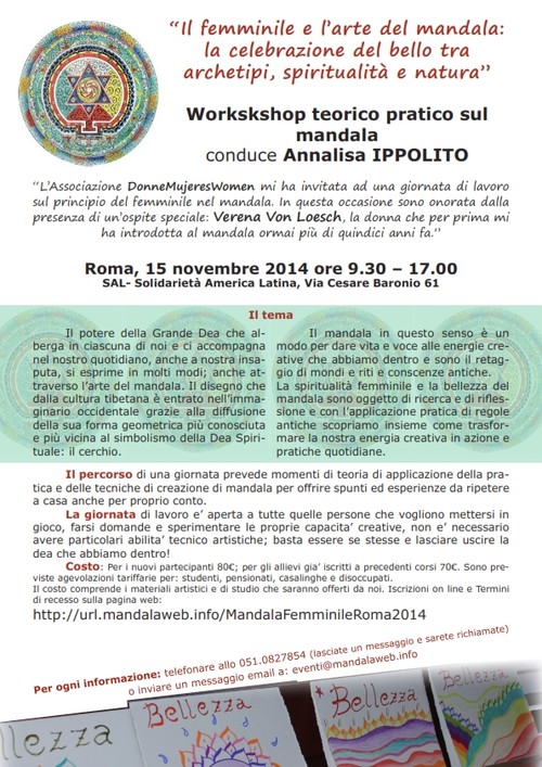 Locandina workshop