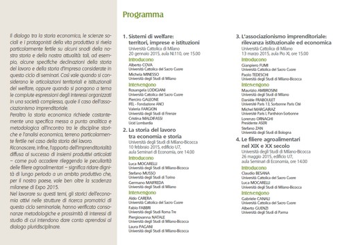 Programma (2^ parte)