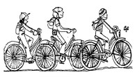 Il Clan/Fuoco del Firenze XII arriva in bici alla Casa per la Pace