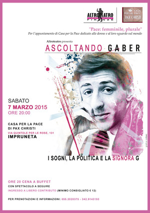 Pace: femminile, plurale...