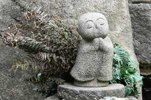 Jizo per strada di Kyoto
