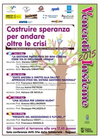 Costruire speranza per andare oltre la crisi