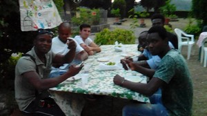 i ragazzi immigrati accolti agli Scopeti