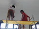 Fabio e Bruno ( imbiancatura del salone )