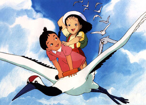 Tsuru ni notte: Tomoko no bouken