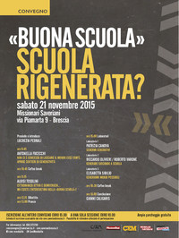 Scuola rigenerata?