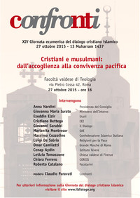 Cristiani e musulmani: dall'accoglienza alla convivenza pacifica