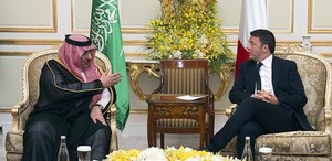 Renzi in Arabia Saudita