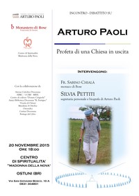 ARTURO PAOLI: profeta di una Chiesa in uscita