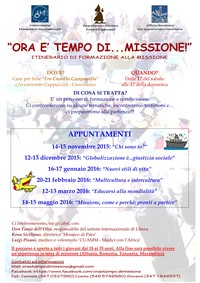 Ora è tempo di missione