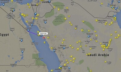 Volo armi cargo Arabia Saudita
