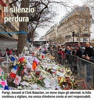 Hollande se l'è scampata bella ieri: perdite elettorali contenute e niente sorpasso a destra. Gli elettori l'hanno sì punito per la sicurezza carente, ma continuano a non incolparlo per gli attentati del 13 novembre. Eppure, insieme a Sarkozy, Hollande ha creato e armato i jihadisti che diressero gli assassini! Come mai questo strano silenzio, che perdura? (Cliccare qui per leggere l'Editoriale.)