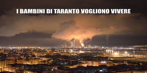 I BAMBINI DI TARANTO VOGLIONO VIVERE