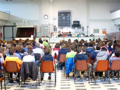 Vinci con gli studenti delle medie 11.11.2015