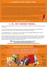Il movimento delle agende rosse
