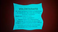 VOLONTARIATO alla CASA PER LA PACE