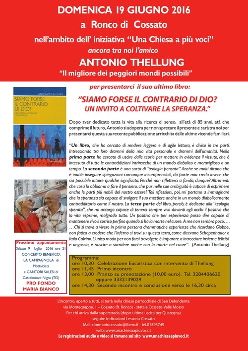 Volantino Ronco di Cossato 2016
