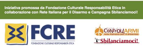 Fascia promotori - Le armi Italiane nel mondo: destinazioni pericolose o rispetto della legge?