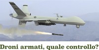 Necessaria azione contro i droni armati