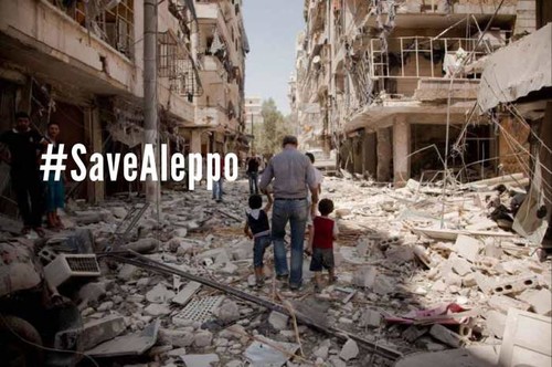 #SaveAleppo