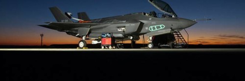 F35 night image