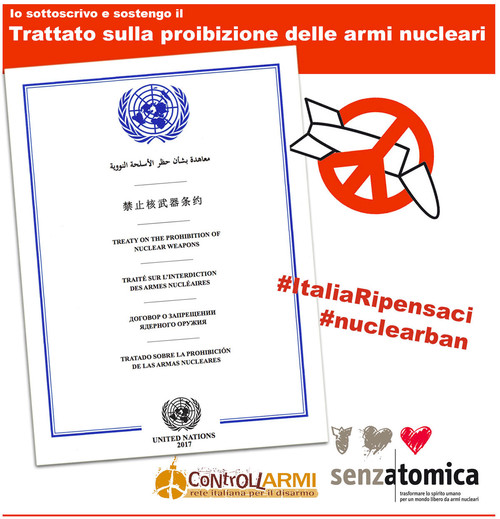 Italia Ripensaci! Campagna per il Trattato sulla messa al bando delle armi nuclari