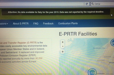 Il sito ufficiale del Registro europeo