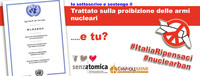 Senzatomica e Rete Disarmo con Daniel Högsta di ICAN lanciano la nuova fase di azione per il disarmo nucleare: “Italia Ripensaci!”