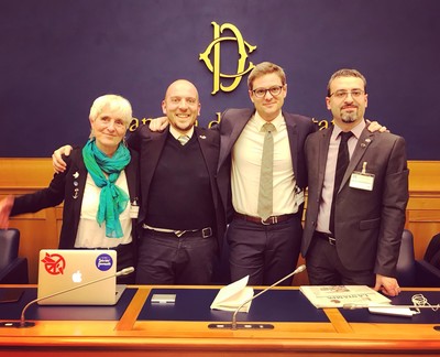 Daniel Hogsta alla Camera dei deputati - disarmo nucleare