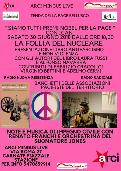 Presentazione Nuova Edizione del Libro LA FOLLIA DEL NUCLEARE con Prefazione di Alex Zanotelli