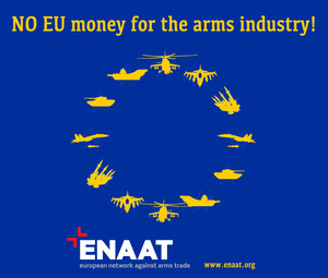 No EU money for the arms industry!
