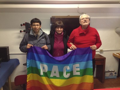Con il giornalista giapponese Minetaka Shimada