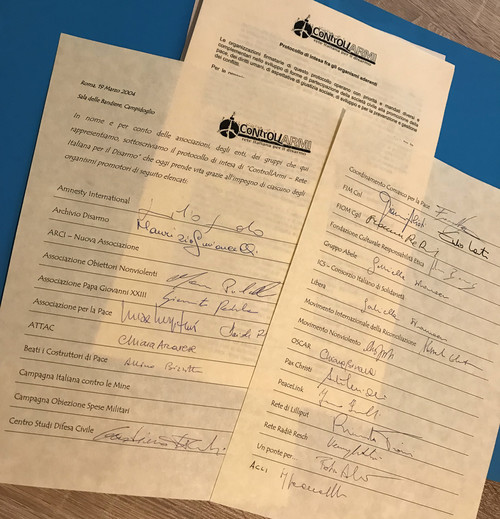 Firma protocollo RID