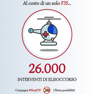 NO F35 - alternativa elisoccorso