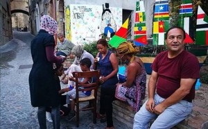 Mimmo Lucano a Riace