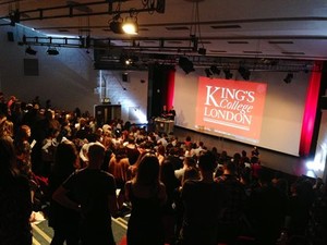 Al King's College di Londra con Mimmo Lucano