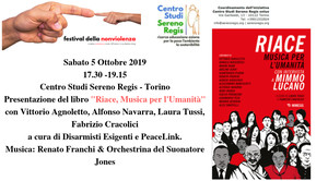 con VITTORIO AGNOLETTO per la Nonviolenza