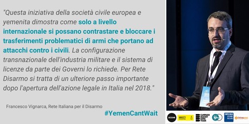 Comunicazione Corte Penale Internazionale Yemen