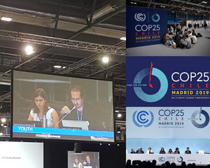 Attivisti COP25 Madrid