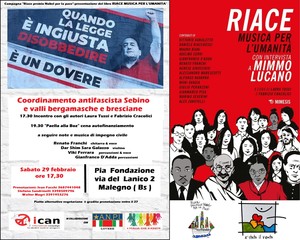 Presentazione a sostegno della Fondazione Riace - E' stato il vento