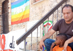 Mimmo Lucano a Riace