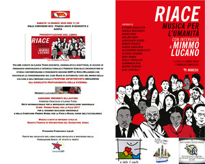 Aosta un arcobaleno per Riace