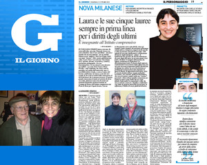 Il Giorno intervista Laura Tussi