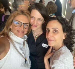 Da sinistra Mika Almog, May Pundak, Maya Savir
