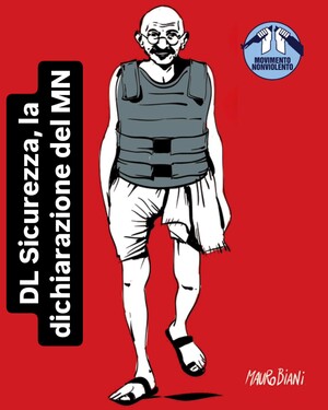 Gandhi e il decreto sicurezza