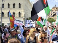 Manifestazione a Roma del 7 luglio 2025