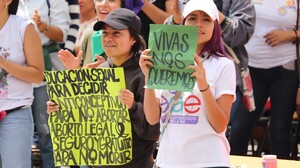 Manifestazione 8 marzo a Tegucigalpa