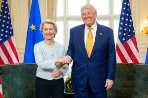 Donald Trump and Ursula von der Leyen