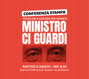 Ministro ci guardi, annuncio della conferenza stampa